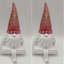 Glittered Gnome Christmas Stocking Holders - 8.25" - Set Of 2