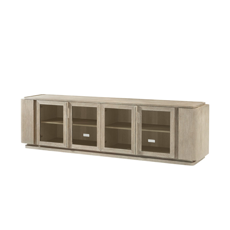 Repose Media Console, Gray Oak