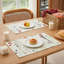 Napperons en tissu de lin, napperons Boho imperméables et durables pour la cuisine, ensemble de 6 napperons rustiques lavables-836260685-836260672