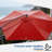 Davinna 120'' Cantilever Umbrella-983350992