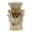 Vase en porcelaine avec motifs de bélier