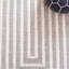 Tapis gris / blanc en laine / coton à tissage plat Natura-719462162