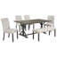 Ensemble de table de salle à manger 6 pièces Farmhouse-1616921420