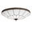 Vincent Glass Flush Mount