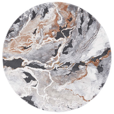 Cyrus Shag Performance Abstract Rug