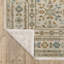 Tapis ivoire / bleu sarcelle Graicyn Global Traditonal-866145327