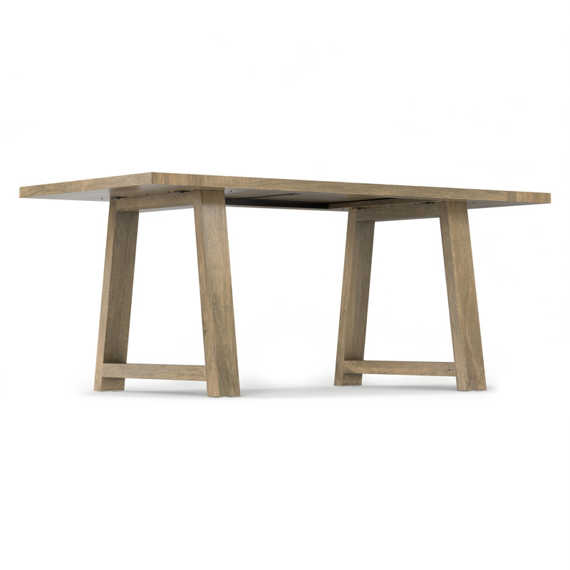 Whitley Grey Wash Solid Wood Farmhouse Dining Table