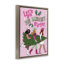 «Be Merry Christmas Cowgirls», art mural sur toile par Arrolynn Weiderhold