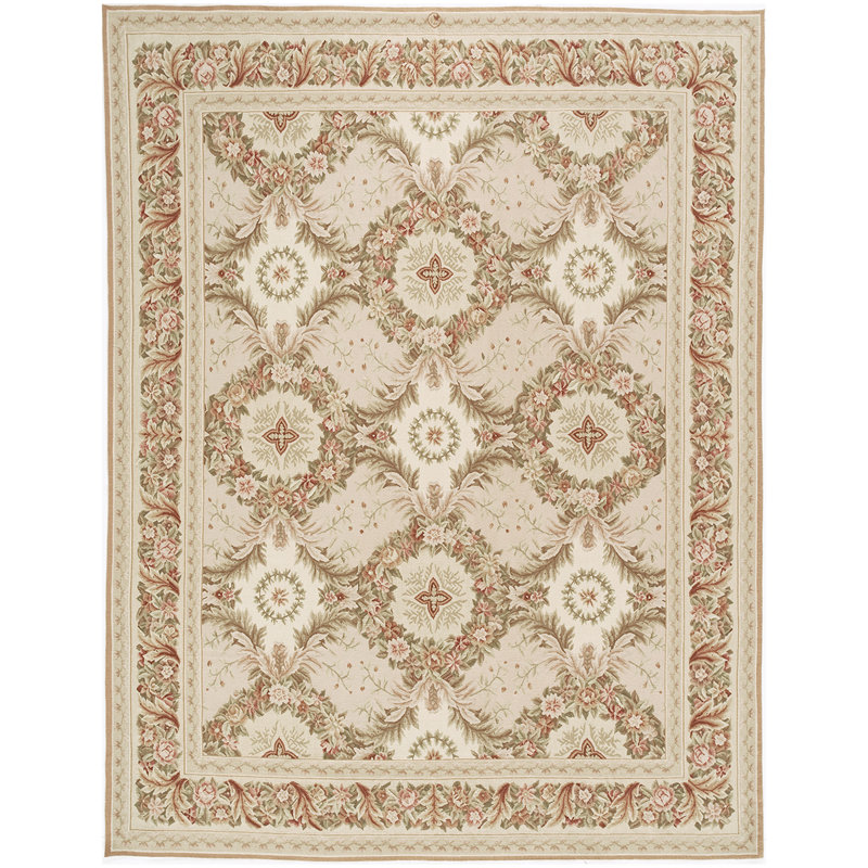 Wool Oriental Area Rug, Rectangle 2' x 3'