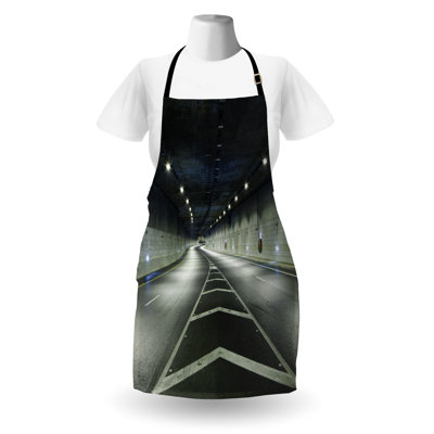 No Pattern Bib Apron