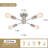 Bennefield 4 - Light 17.5'' Dimmable Sputnik Sphere Modern Linear Chandelier Semi Flush Mount Light-1521538492