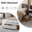 Upholstered Bed Frame with Channel Tufted Headboard-633538687