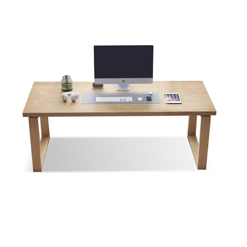 Bureau d'écriture Burlywood, H 29,53 po x l 55,12 po x P 27,56 po