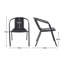 Behr 4 - Person Patio Dining Set with Round Table