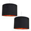 Edgaras Fabric Semi Flush Mount-2024646018
