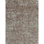 Wool Animal Print Area Rug in Rust/Blue