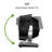 Blizzard 8" Digital Air Circulator Fan with Capacitive Touch, 3 Speeds, Remote Control