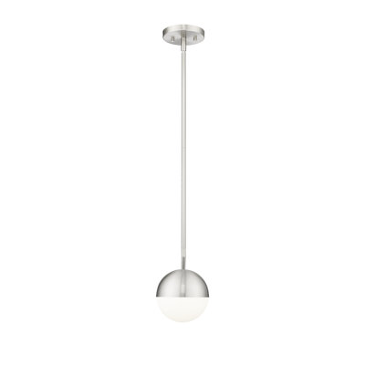 Luminaire suspendu 1 lumière 8,5 pouces Virgie
