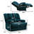 Batholo 42.9" Wide Modern Manual Glider Upholstered Recliner-71248620