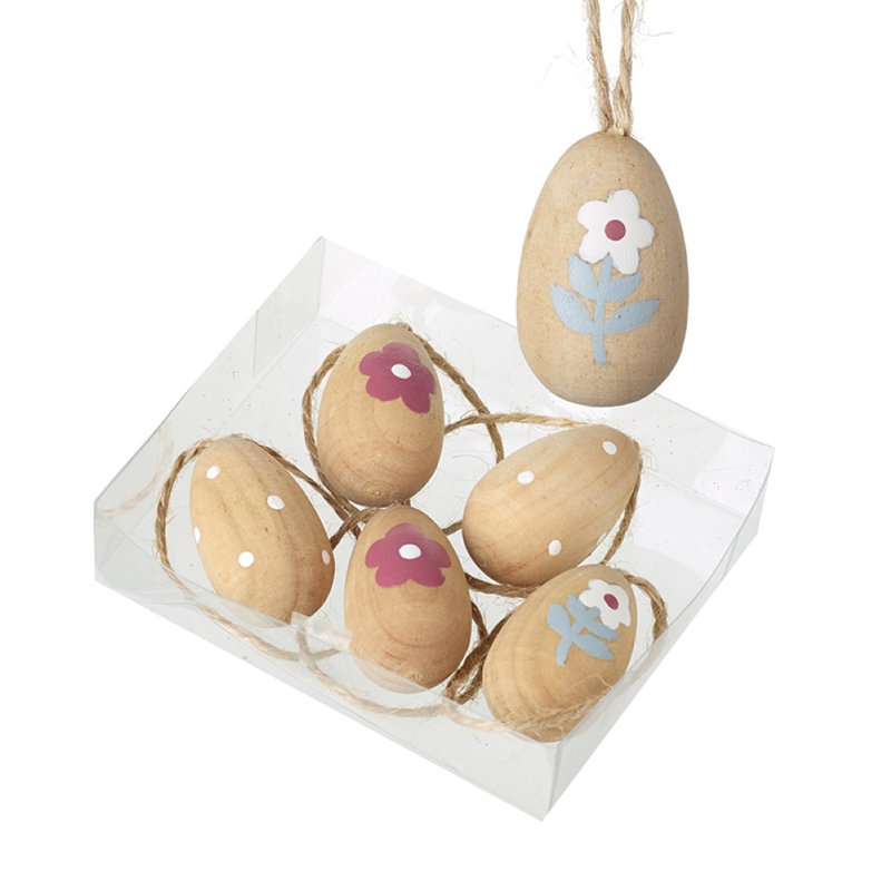 3cm Wood Hanging Figurine Ornament