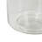 Perry And Grey Glass Wide Candle Holder With Elevated Base