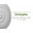 Endurathane Christopher Ceiling Medallion, 26 5/8"OD x 2 1/4"P, Hand-Painted Black Pearl Finish-28581588