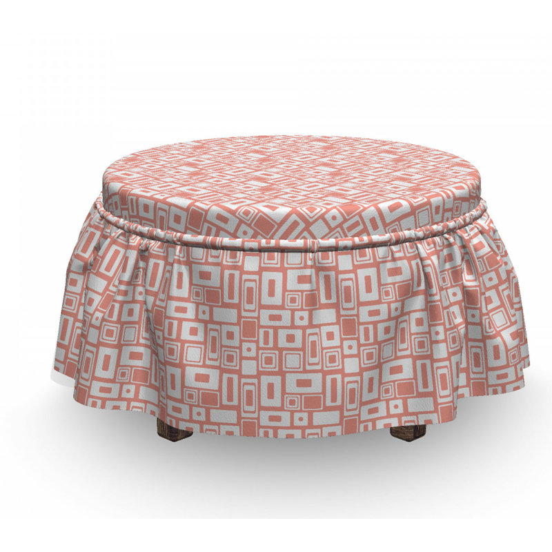 Housse pour repose-pieds rectangles