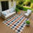 Machine Washable Indoor/Outdoor Kaczor ACN2237 Geometric Rug-228403864