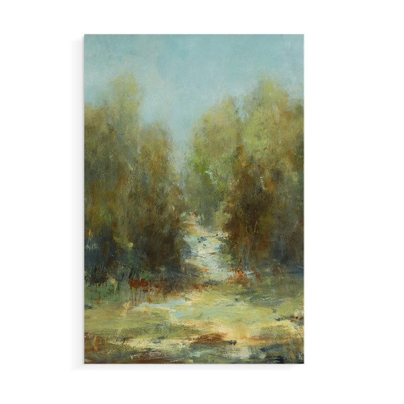 A Walk in the Woods - Impression sur toile seulement - NON-CADRE, H 48 po x l 32 po