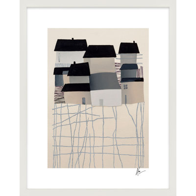 Village Print by Lee Lessem