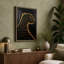 Golden Leopard Minimalist - Wrapped Canvas-1329663423-1329663417