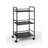 Minimalist Style 3 Tier Utility Rolling Shelf Cart-87910544