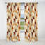 Geometric Harmony I - Rideau abstrait - Rideau occultant à formes géométriques - 1 panneau-107548248