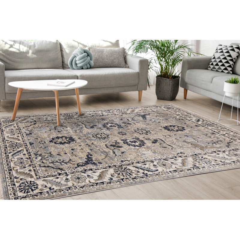 Oriental Indoor Rug, Rectangle 5'3" x 7'10"