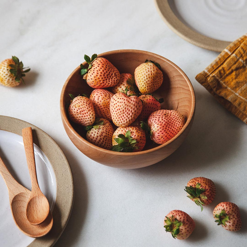 Utility Handmade Wood Salad Bowl