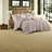 Elegant Pink 5-piece Bedding Set, Polyester Jacquard With Decorative Pillows