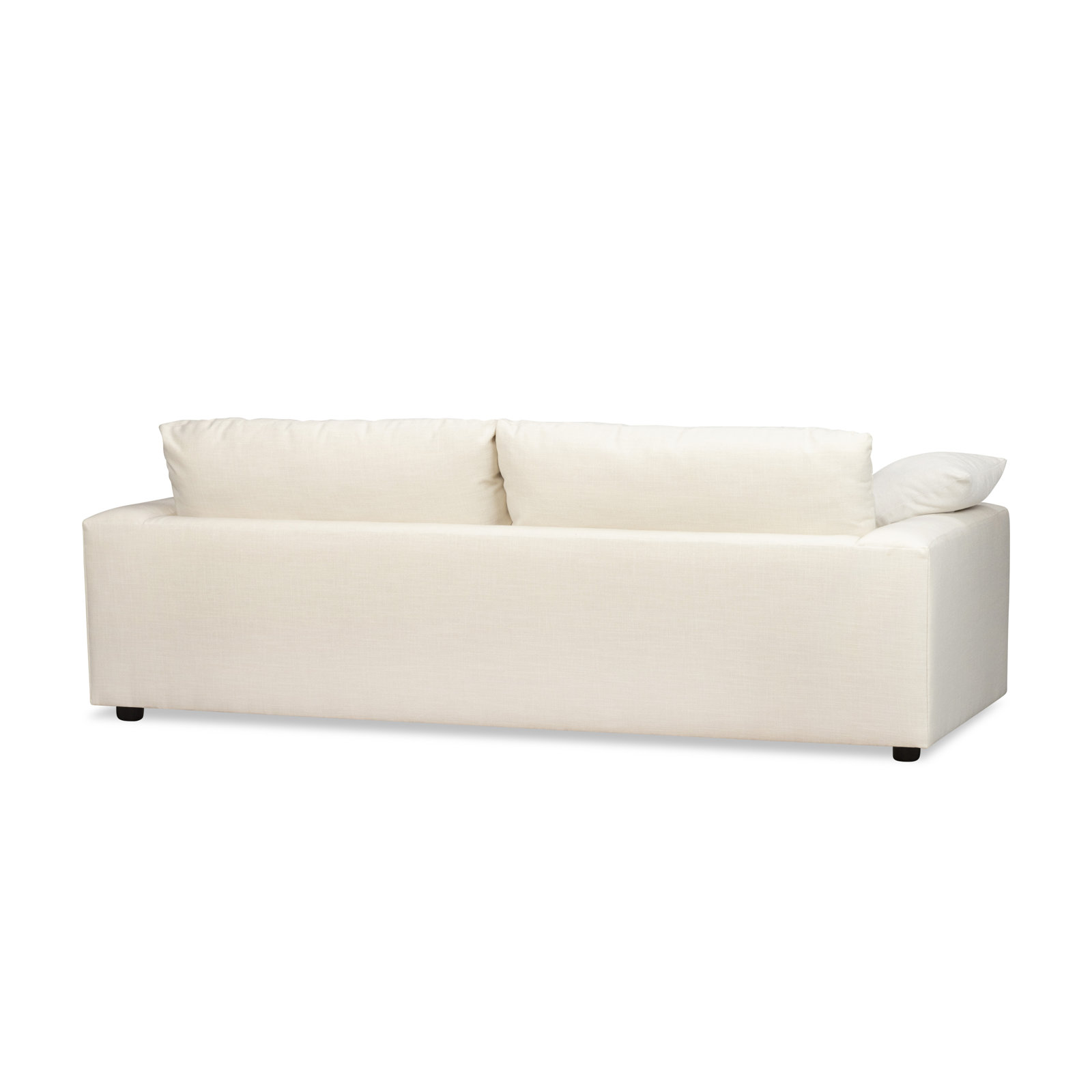 Remy 90'' Upholstered Sofa, Macarena Beige Quick Ship