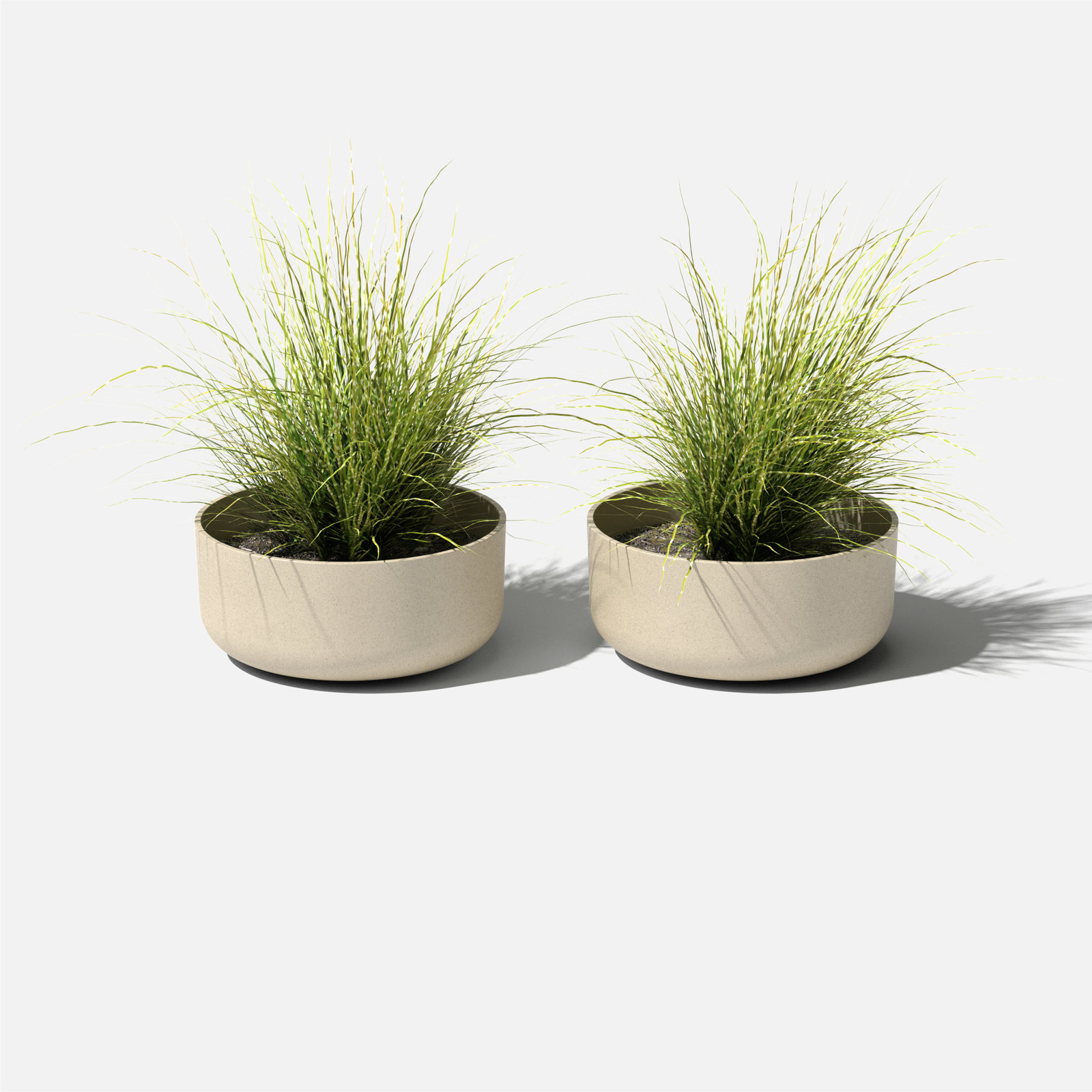 14" Pot Planter, 2, Sand