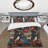 Maitha Lacquer Artistry I - Chinese Duvet Cover Set - Microfiber Polyester-2039807556