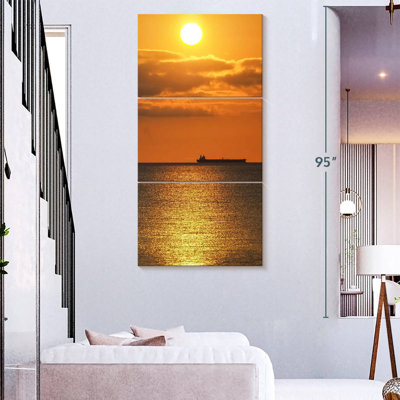 Dramatic Ocean Sunset