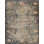 Shangri-La Hand Knotted Wool Area Rug in Blue/Camel/Navy