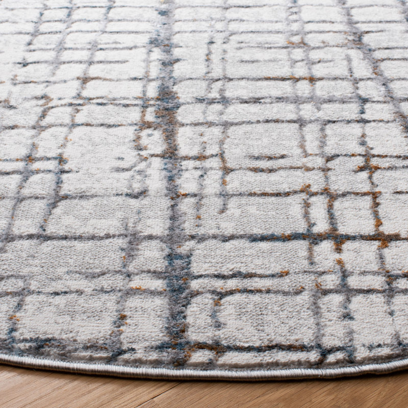 Sonoma Performance Geometric Rug, Round 6'7"