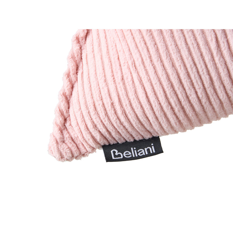 Novelty Throw Cushion, White/Pink/Beige