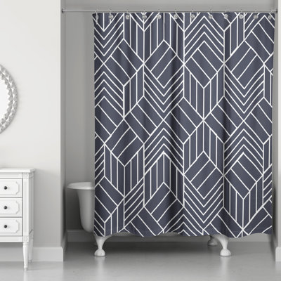 Geometric Shower Curtain