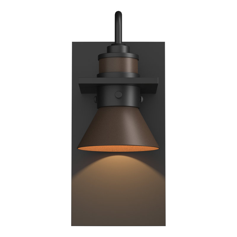 Erlenmeyer 1 - Bulb Outdoor Barn Light, Coastal Black, Coastal Bronze
