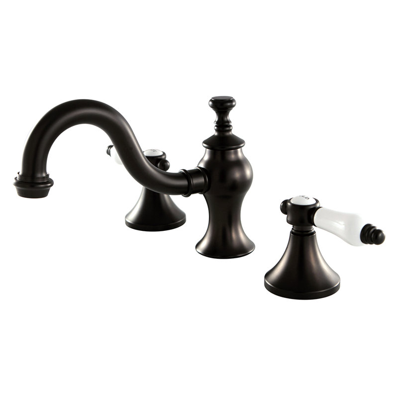 Robinet de salle de bain espacé Kingston, Bronze huilé