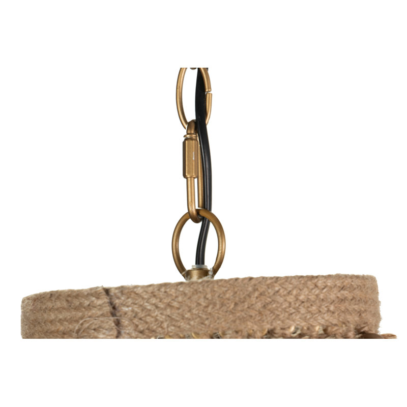 1 - Light Natural Unique/Statement Pendant