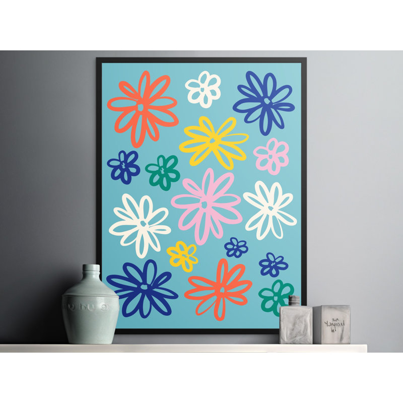Floral Botanical Matte Poster, 9x11
