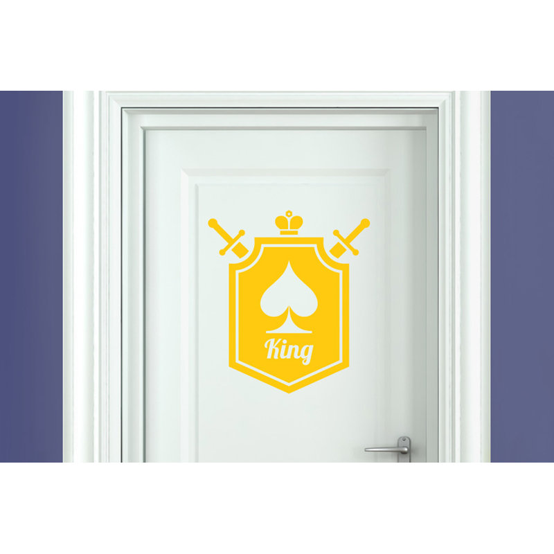 Wall Decal, Dark Yellow