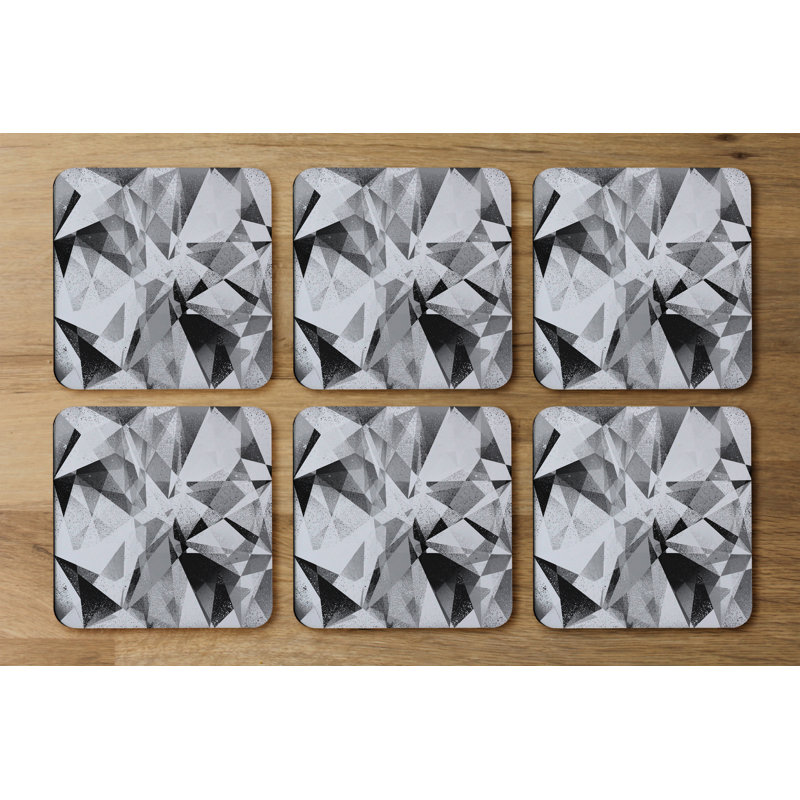 Grunge Pattern Coaster
